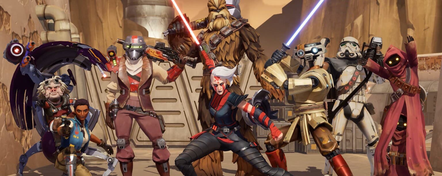 Star Wars Hunters character art