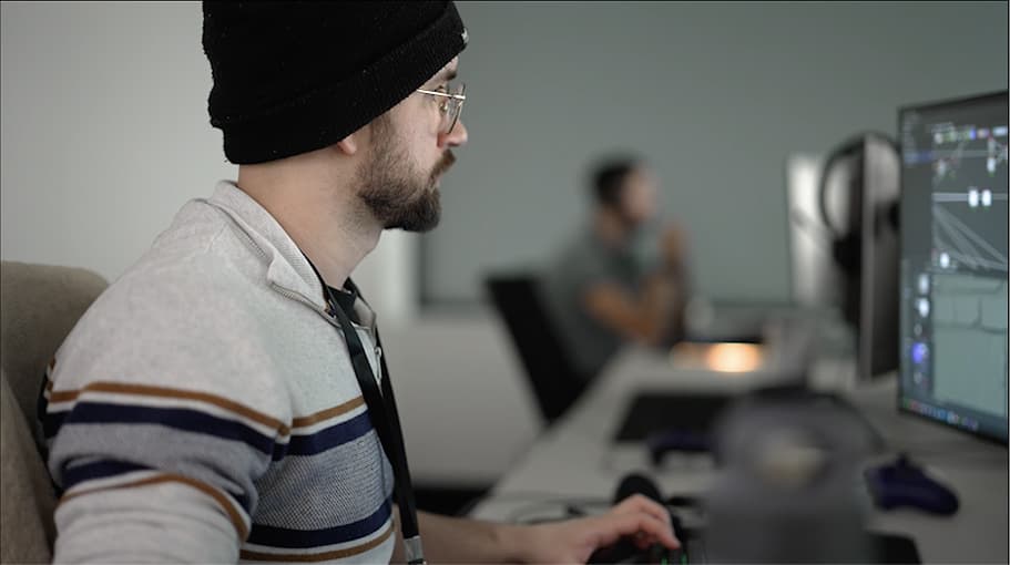 Artist working in 3D